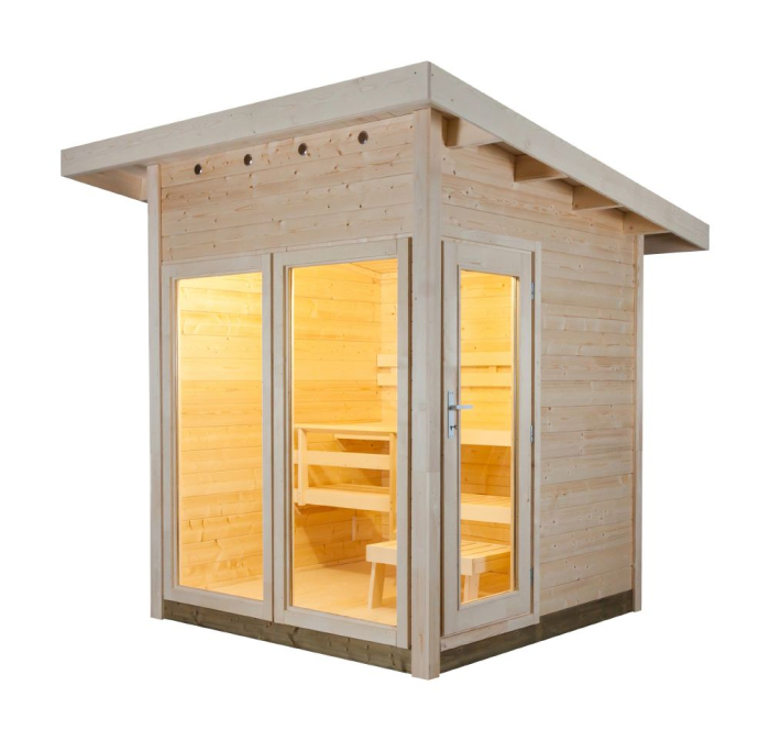 Compact Solide Venkovní sauna Harvia Solide Compact Vision - Sauna.cz