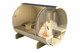 Sudová sauna 280 SMRK s terasou