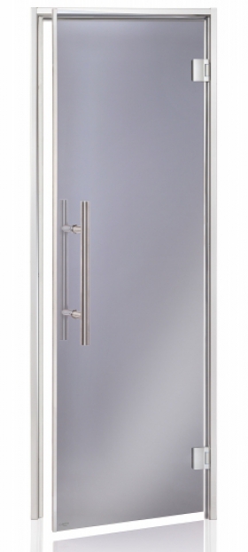 Dveře do parní sauny "A" Lux 7x20 Grey 685x1995 mm
