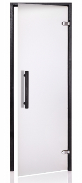 Dveře do sauny "A" 8x20 Satin 790x1990 mm Black