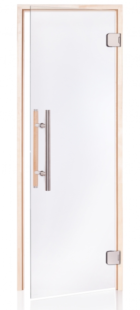 Dveře do sauny "A" Premium 7x19 Clear 690x1890 mm Olše