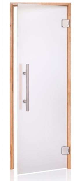 Dveře do sauny "A" Premium 7x19 Satin 690x1890 mm Olše