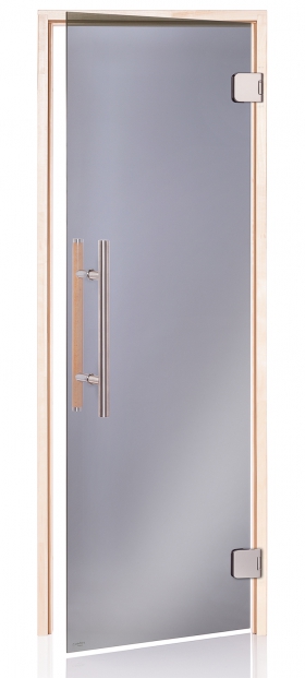 Dveře do sauny "A" Premium 7x21 Grey 690x2090 mm Osika