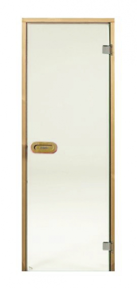 Dveře do sauny HARVIA 8x19, čiré, 790x1890 mm, osika