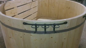 Držák na nápoje pro HOT TUB, kovový, 3ks