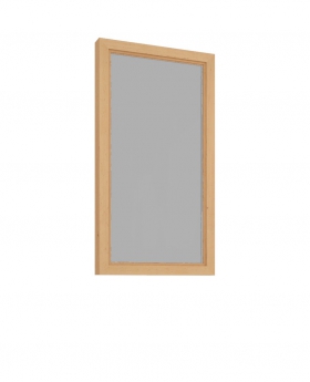 Okno do sauny 92x490x890mm grey olše