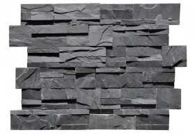 Kamenný obklad za kamna 35x18 štípaná břidlice square, Z panel