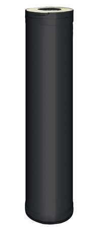Komínový element Harvia 1000 mm, lakovaná ocel, black