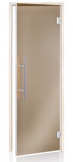 Dveře do sauny "A" Lux 7x20 Bronze 690x1990 mm