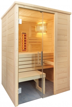 Prodej ukončen: Kombinovaná sauna Alaska Mini Infra+