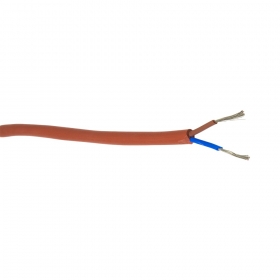 Silikonový kabel SIHF 2x1,5 mm