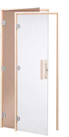Prodej ukončen: Dveře do sauny Sentiotec DS40 Clear 740x1960mm