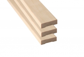 Sada překrývacích lišt Osika 12x42 (2x2100 + 1x1200)