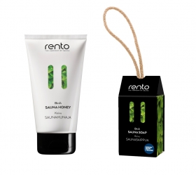 Set medový krém a mýdlo Rento, bříza
