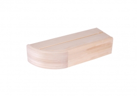 Konec lavice - modul 200x600 mm, osika, levý