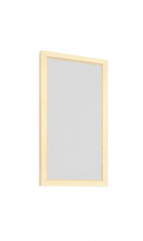 Okno do sauny 92x490x890mm čiré osika