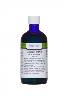 Éterický olej - Cedrové dřevo, přírodní, 100 ml