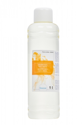 Masážní olej - Med se zázvorem, 1 l