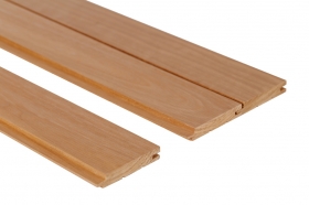 Saunové palubky osika THERMOWOOD 15x90x2700mm (6ks/bal),STS4