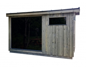 Venkovní sauna s šatnou Kirami FinVision Original