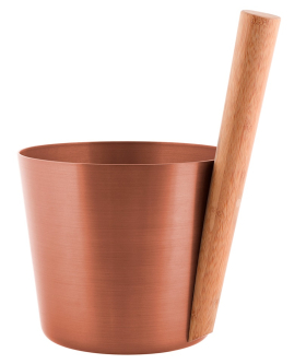 2.jakost: Hliníkové vědro Rento s rukojetí, měděná COPPER