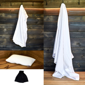 Set: osuška, polštář, čepice, pánský kilt