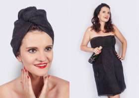 Set pro NI - wellness saunový kilt s turbanem MaryBerry
