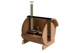 Sudová sauna 220 BOROVICE THERMO, rozložená