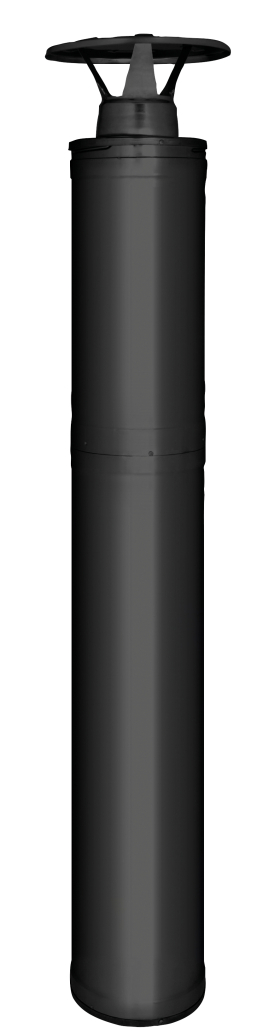 Komínový set Harvia pro sudové sauny 1500 Black