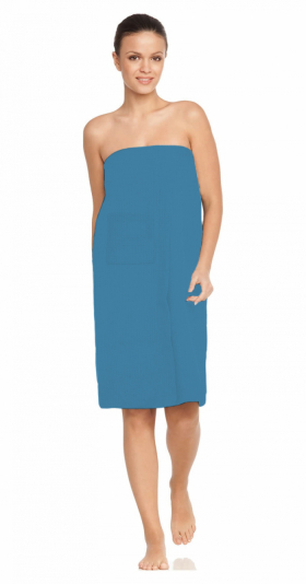 Vaflový kilt NordicSPA 80x150cm - dámský, petrolejově modrá