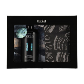 Dárkový set Rento Aroma Eukalyptus 400ml a podsedák (2ks)
