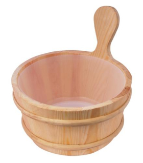 Vědro do sauny Harvia s plastovou vložkou, 4l