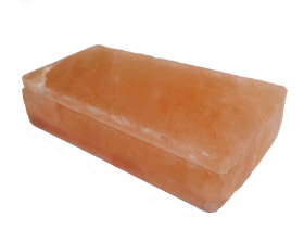 2.jakost: Himalájská sůl do sauny - cihla s drážkami, 20x10x5 cm