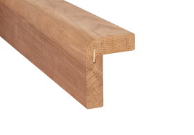 Hrana lavicová - L-profil 3000x80x108mm, osika THERMOWOOD
