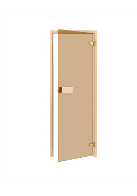 2.jakost: Dveře Classic do finské sauny 690x1890 mm, bronze, olše
