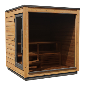 Finská sauna Harvia Kirami Dawn M - levá