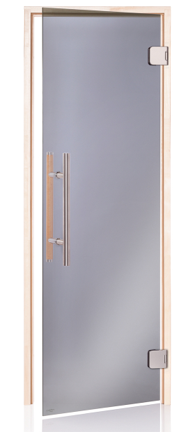 2.jakost: Dveře do sauny "A" Premium 8x20 Grey 790x1990 mm Olše