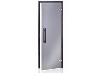 Dveře do sauny "A" 8x21 Grey 790x2090 mm Black