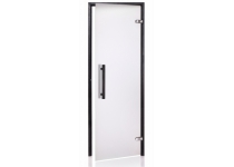 Dveře do sauny "A" 8x21 Satin 790x2090 mm Black