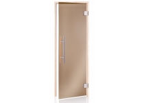 Dveře do sauny "A" Premium 9x19 Bronze 890x1890 mm Osika