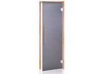 Dveře do sauny "A" Premium 7x21 Satin Grey 690x2090 mm Osika