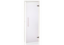 Dveře do sauny "A" 9x19 Satin 890x1890 mm White