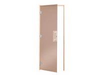 Prodej ukončen: Dveře do sauny Sentiotec DS80 Bronze 740x1960mm