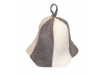 Klobouk do sauny s pruhy