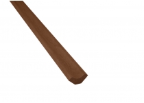 Rohová lišta vnitřní - olše THERMOWOOD DARK 14x30x2400mm