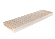 Lavice hotová - modul 6x21 osika