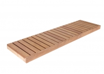 Lavice hotová - modul 5x21 osika THERMOWOOD