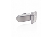 Pant pro dveře s hliníkovým rámem, celoskleněné (na zárubeň), AU Abloy šedý
