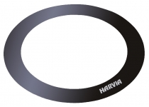 Nerezový lem Harvia pro saunová kamna Cilindro 7 kW/9 kW - černý