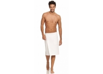 Vaflový kilt NordicSPA 80x150cm - pánský, BÍLÝ